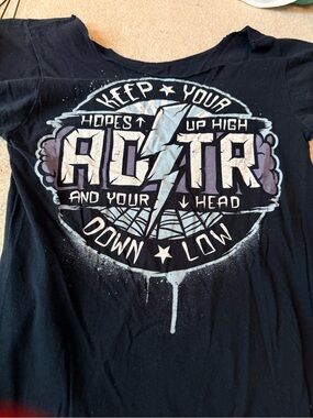 A Day To Remember - vintage Black Graphic Tee - Black